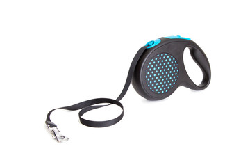 Dog leash isolated on white background