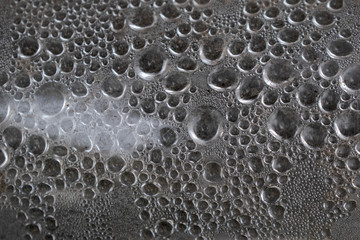 textura de burbujas de agua