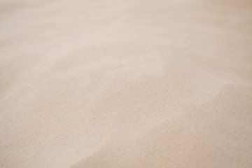 Fototapeta na wymiar Sand texture. yellow sand. Background of fine sand. Sand background