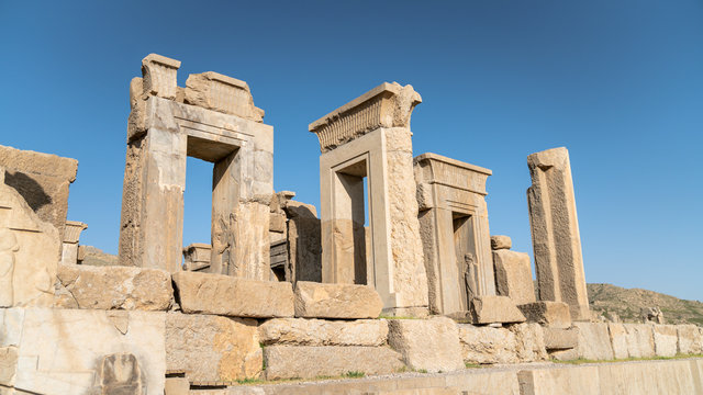 Historical city of Persapolis in Shiraz, Iran