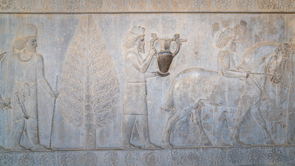 Historical city of Persapolis in Shiraz, Iran