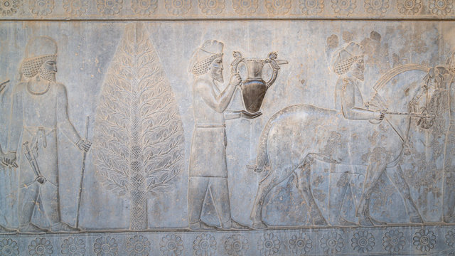 Historical city of Persapolis in Shiraz, Iran