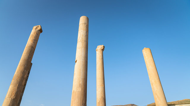 Historical city of Persapolis in Shiraz, Iran