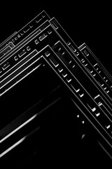 Architectural Symmetry in Black and White