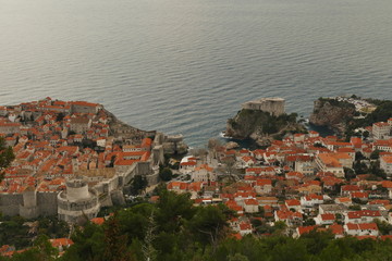 Fototapeta premium Blick auf Dubrovnik