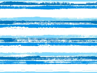 Printed kitchen splashbacks Horizontal stripes Grunge stripes seamless vector background pattern.