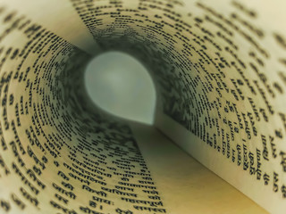 pages of an old book