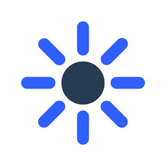 Brightness, light, sun icon