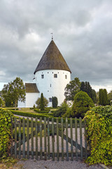 St Olaf's Church (Sankt Ols Kirke) or Olsker Church - 12th-century round church which is the...