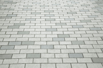 Mosaic pavement texture background