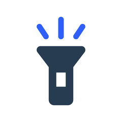 Flashlight, light icon