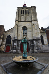 The Gothic church of Saint Matthias. Maastricht. The Netherlands.