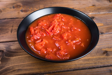 Passata di pomodoro a cubetti