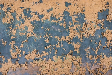 walll with peeling paint