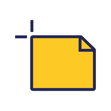 document file paper line and fill style icon