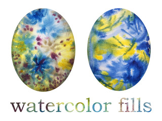 Bright abstract watercolor fill. Hand painted. Graphic design, Fashion, interior, packaging, textile suitable. Background texture for pattern, web page background, wallpaper, surface.