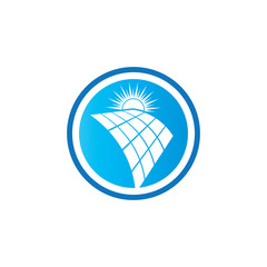 Solar Energy vector icon illustration design template