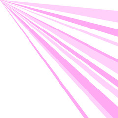 Abstract white background with pink sunburst