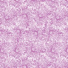 Dandelion flower pattern. Abstraction picture for the design of wedding and holiday printing