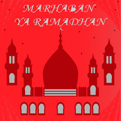 Vector illustration of Ramadan background