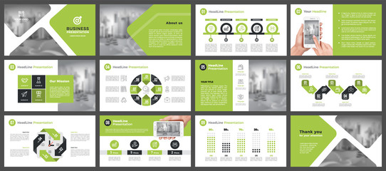 Presentation templates, corporate. Elements of infographics for presentation templates. Annual report, book cover, brochure, layout, leaflet layout template design.	