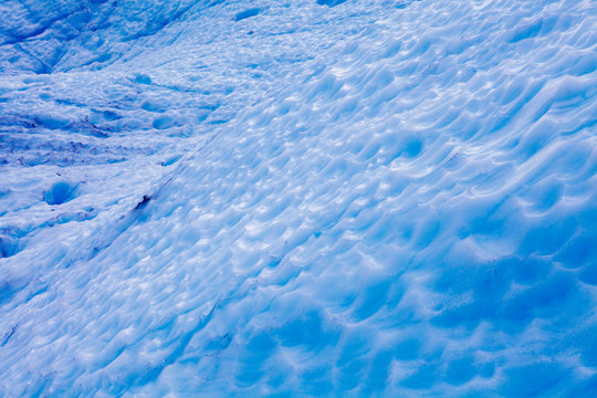Detail of the Ice Field at Perito Moreno Glacier, Los Glaciares National Park, UNESCO World Heritage Site, Patagonia, Argentina, South America