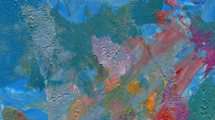 Fototapeta na wymiar Abstract textured background as wallpaper, pattern, art print, etc. Natural oil paint. High quality details.