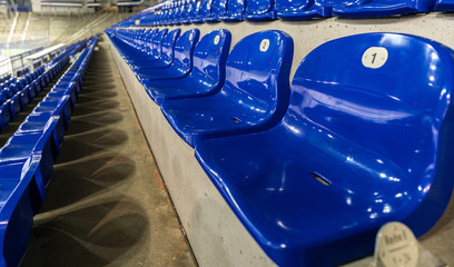 Leeres Stadion Sitze Sport   Leere Arena   © Harald Schindler