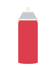 aerosol spray bottle isolated icon