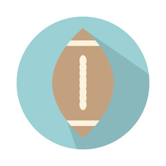 american football sport balloon block style