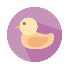 ducky child toy block style icon