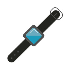 smart watch flat style icon