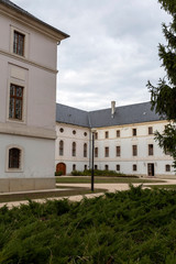 The Batthyany castle in the town of Bicske, Hungary