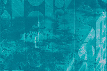 abstract turquoise, celadon and aquamarine colors background for design