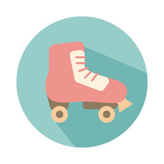 skate roller child toy block style icon