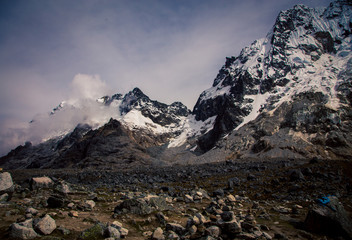 Fototapeta na wymiar mountain landscape in Peru South America