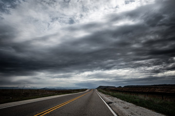 A California Highway in early spring