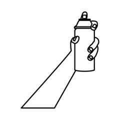 activist hand human with paint spray