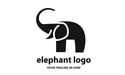 The concept of modern Sderhana elephant logo design is easy to remember