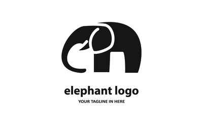 The concept of modern Sderhana elephant logo design is easy to remember