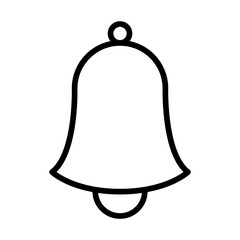 bell sound line style icon