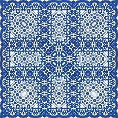 Antique portuguese azulejo ceramic.