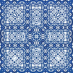 Antique portuguese azulejo ceramic.