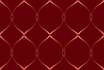 Fototapeta premium Seamless pattern design with floral background elements, beautiful ornaments