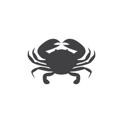 Crab graphic design template vector isolated