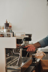 Making espresso