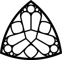 Rose Window, Fig. 9, triangular 1, base, square 1