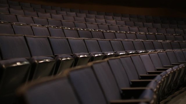 Theatre Blue Seats Tracking