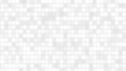 Dot white gray pattern gradient texture background. Abstract  technology big data digital background. 3d rendering.