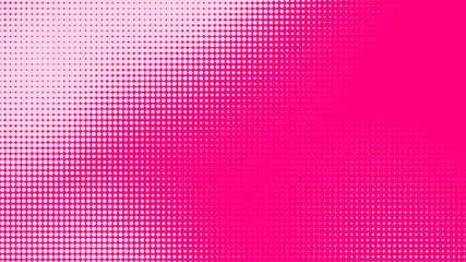 Dot pink pattern gradient texture background. Abstract illustration pop art halftone and retro style. creative design valentine concept,
